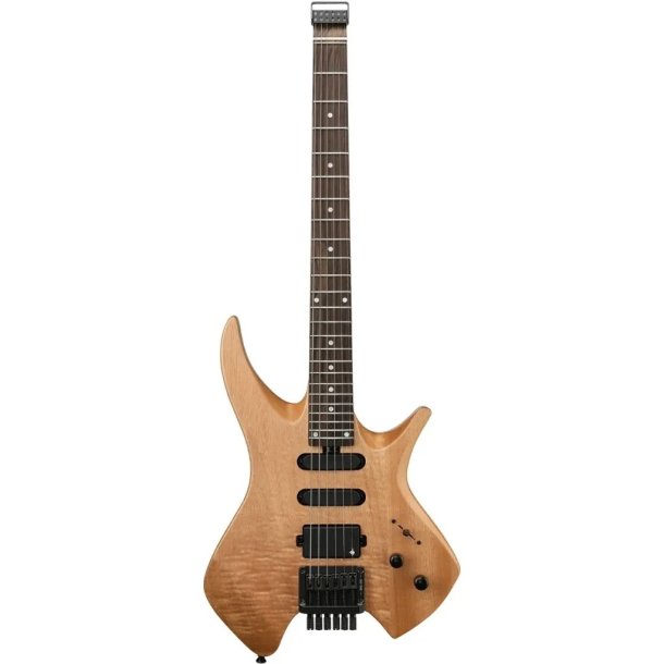 Donner HLX-500 Headless el-guitar nature